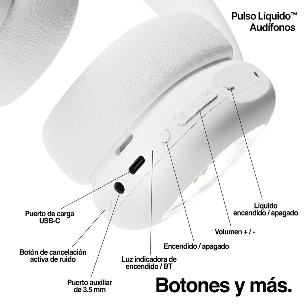 Pulso Líquido™ Audífonos