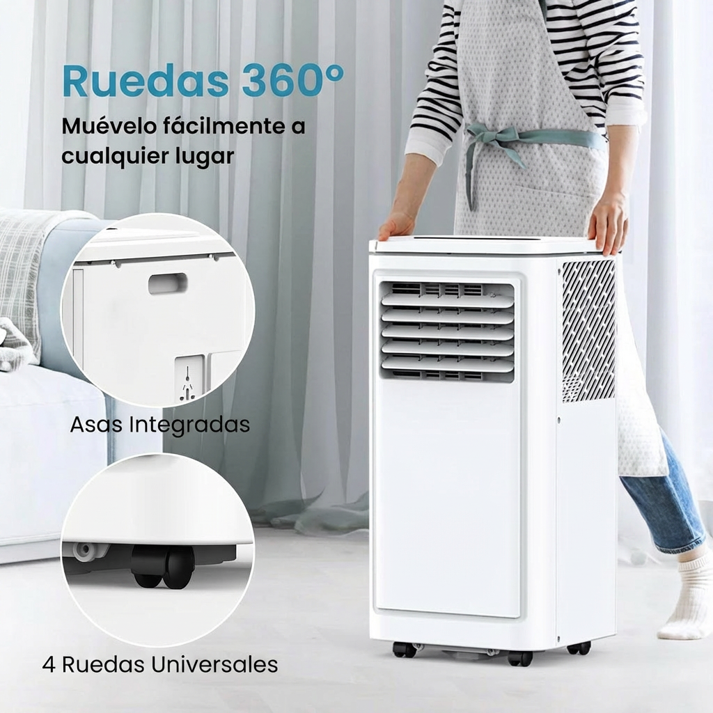 Aire Acondicionado Portátil 4 en 1
