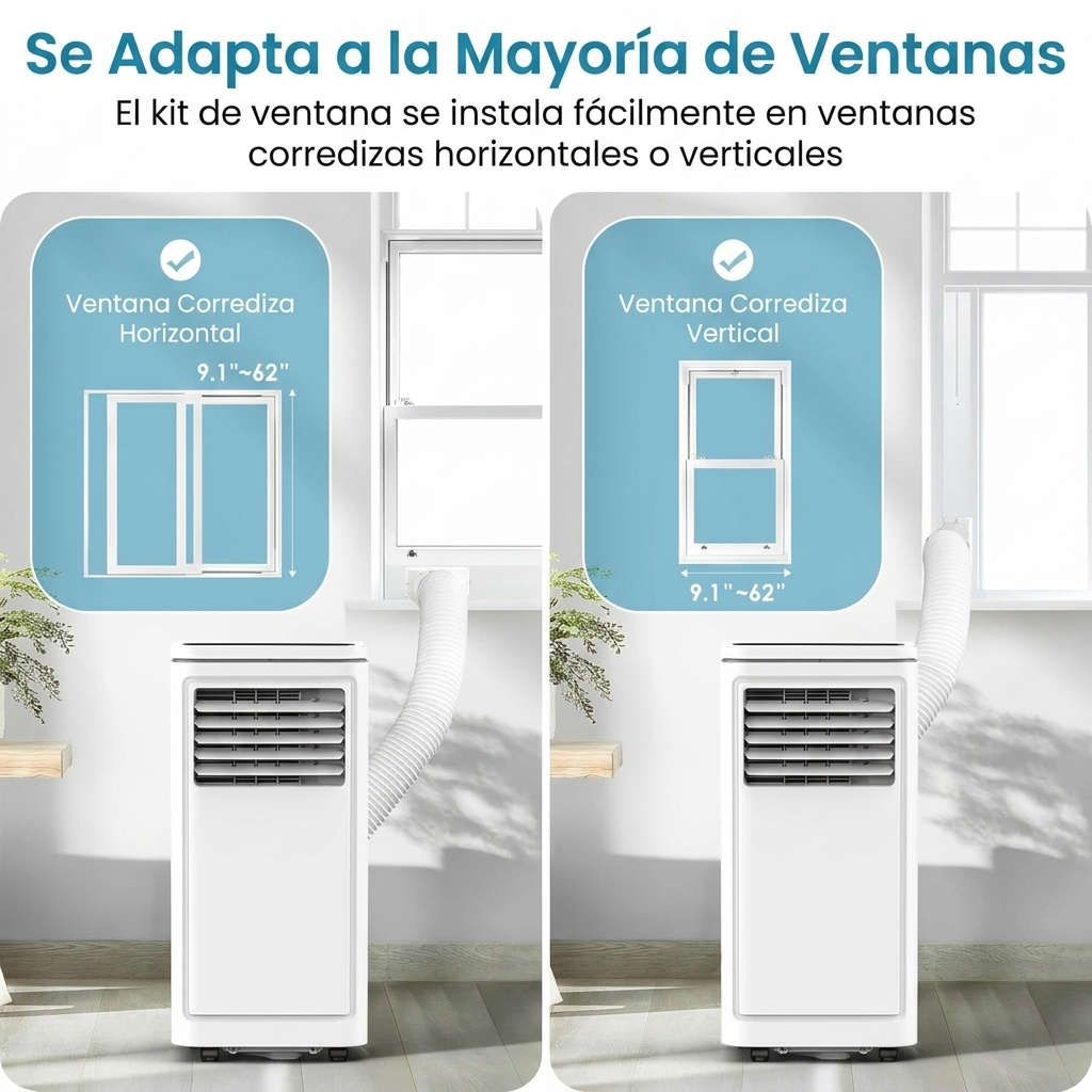 Aire Acondicionado Portátil 4 en 1